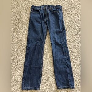 Levi’s Men’s Waist 34 Length 32 Dark Wash Jeans